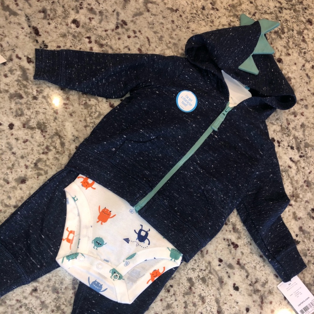 Carters 3 piece outfit